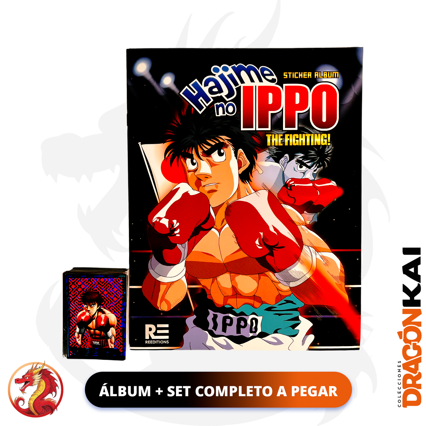 Álbum Hajime No Ippo + Set completo a pegar
