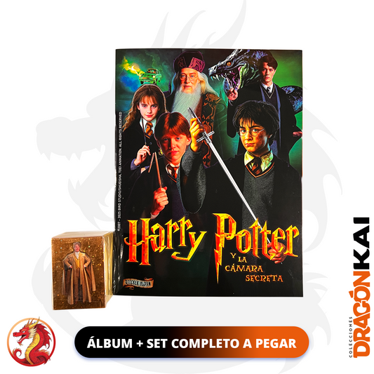 Álbum Harry Potter y La Cámara Secreta + Set completo a pegar