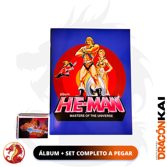 Álbum He-Man (Re. Salo) + Set completo a pegar