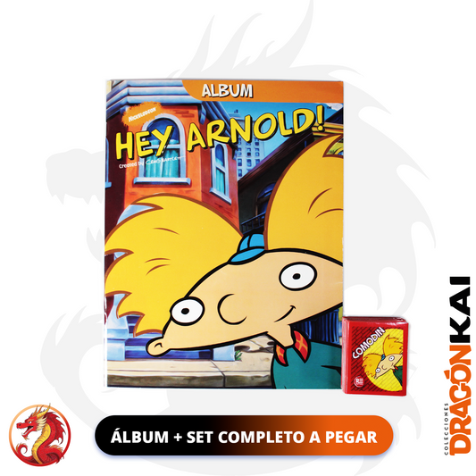 Álbum Hey Arnold (Re. Salo) + Set completo a pegar
