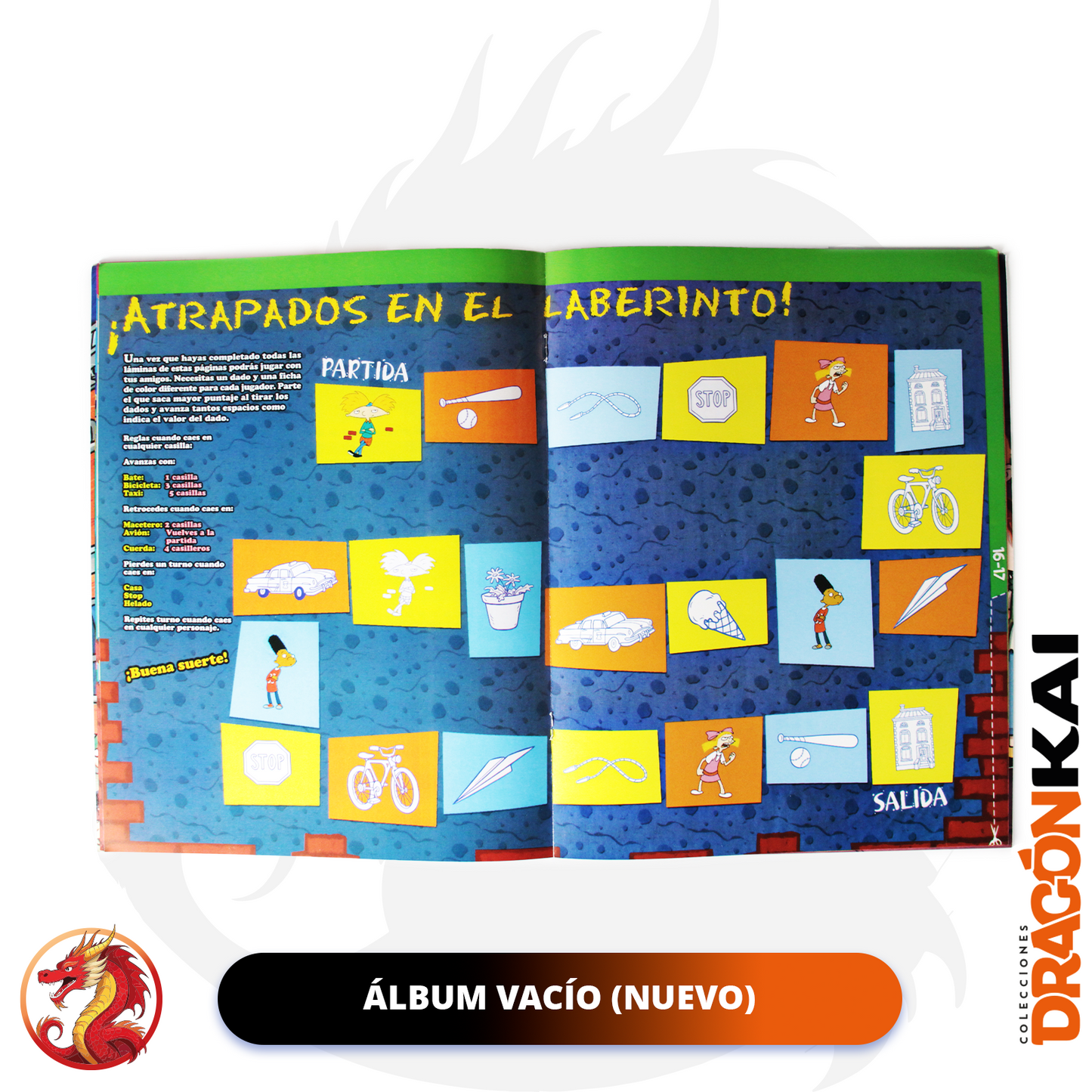 Álbum Hey Arnold (Re. Salo) + Set completo a pegar