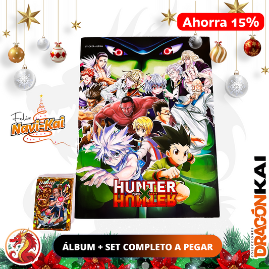 Álbum Enciclopedia Hunter x Hunter + Set completo a pegar