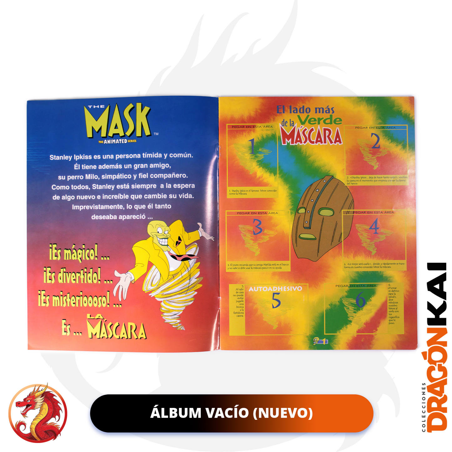 Álbum La Máscara (Re. Navarrete) + Set completo a pegar
