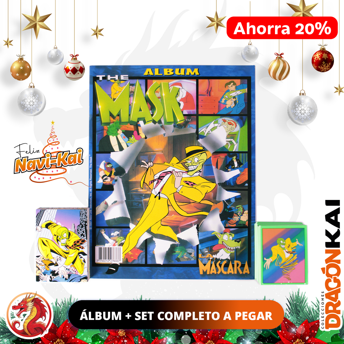 Álbum La Máscara (Re. Navarrete) + Set completo a pegar