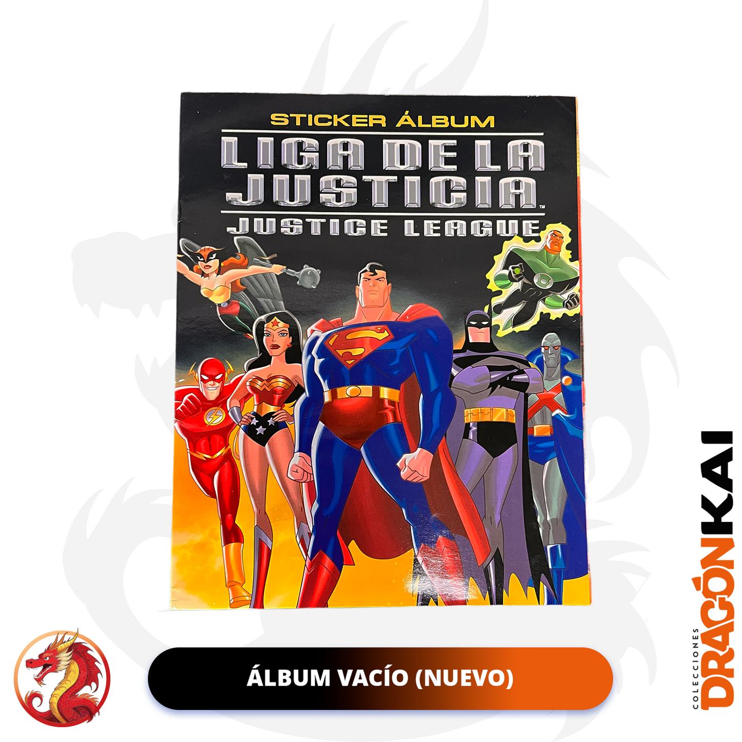Álbum La Liga de la Justicia (Navarrete 2003) + Set completo a pegar