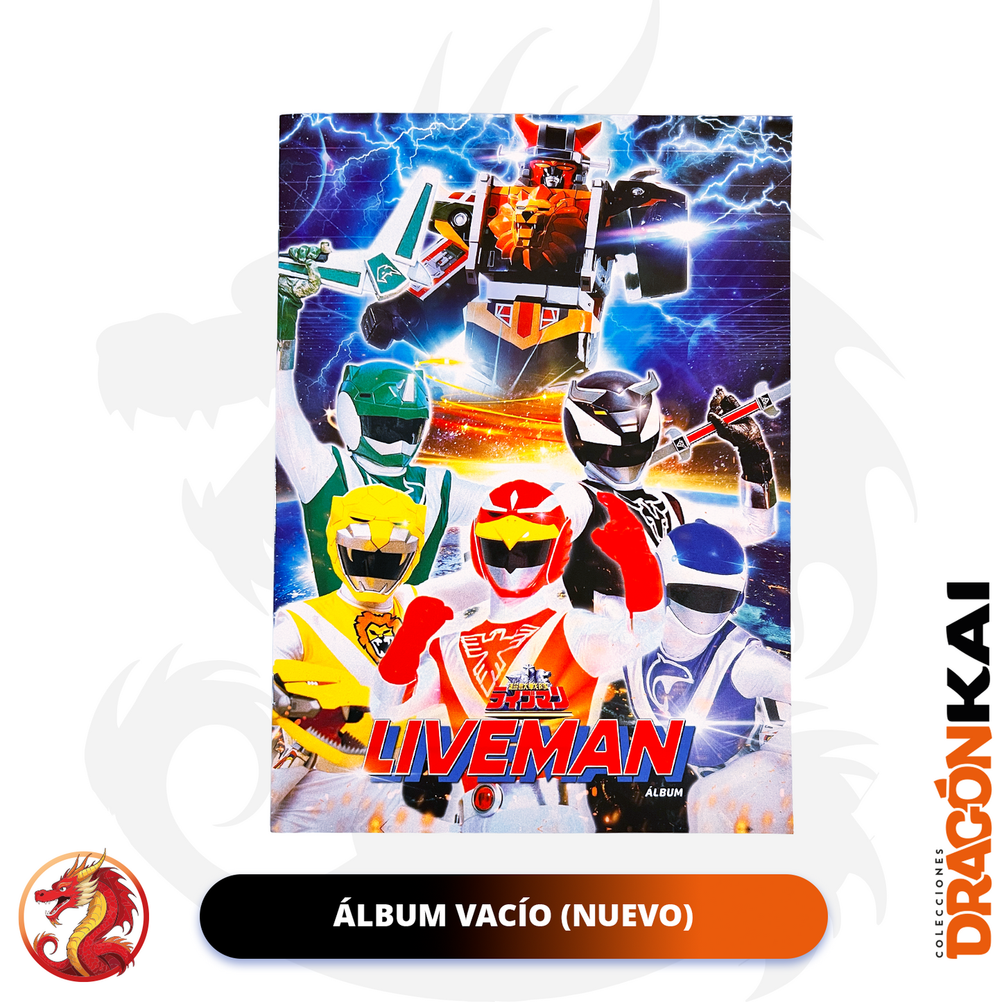 Álbum Liveman + Set completo a pegar