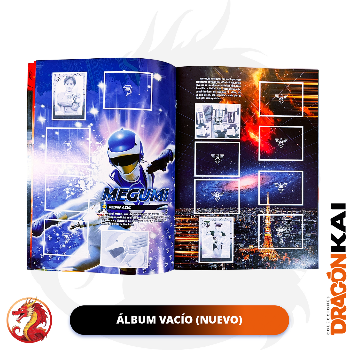 Álbum Liveman + Set completo a pegar