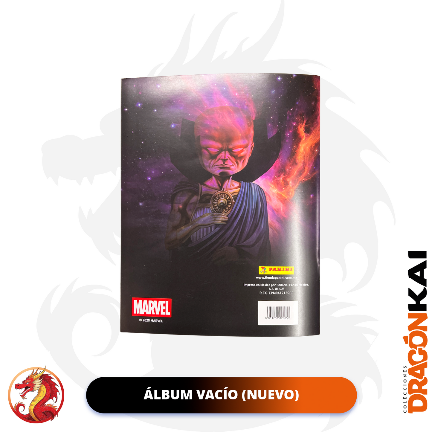 Álbum "Dentro del Universo Marvel” (Panini 2026) + set completo a pegar