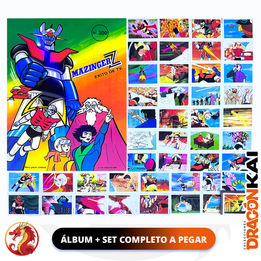 Álbum Mazinger Z + Set completo a pegar