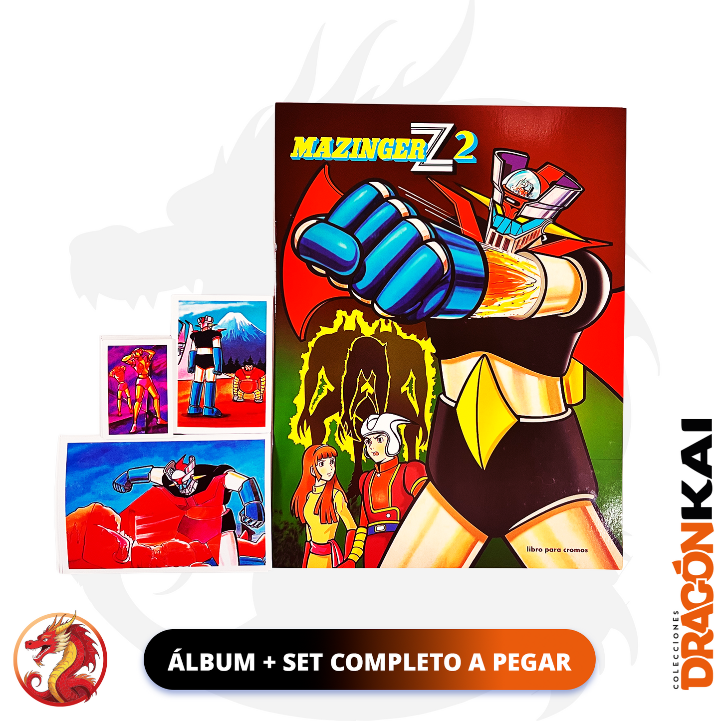 Álbum Mazinger Z2 + Set completo a pegar