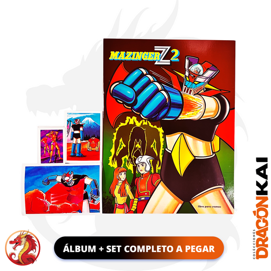 Álbum Mazinger Z2 + Set completo a pegar