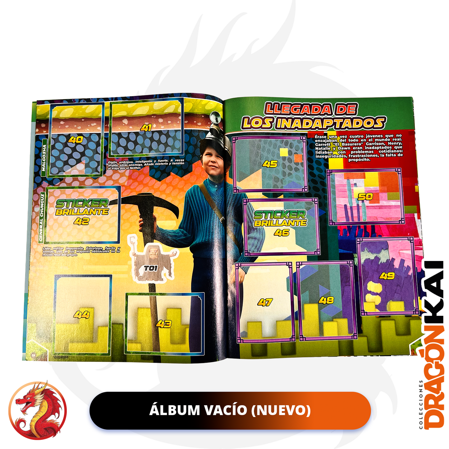Álbum Minecraft: La Película (Woow Stickers) + Set completo a pegar