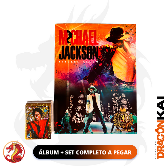 Álbum Michael Jackson + Set completo a pegar