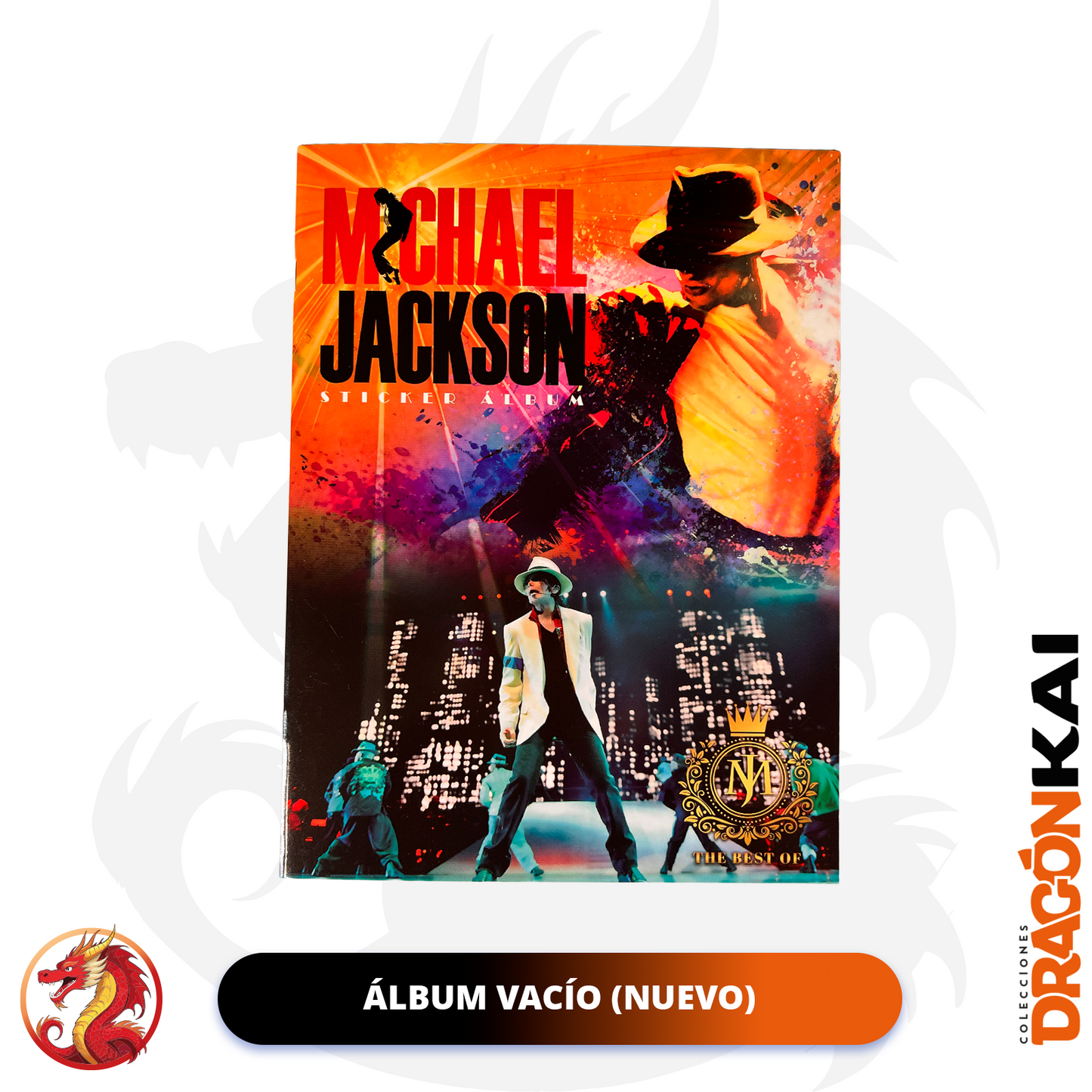 Álbum Michael Jackson + Set completo a pegar