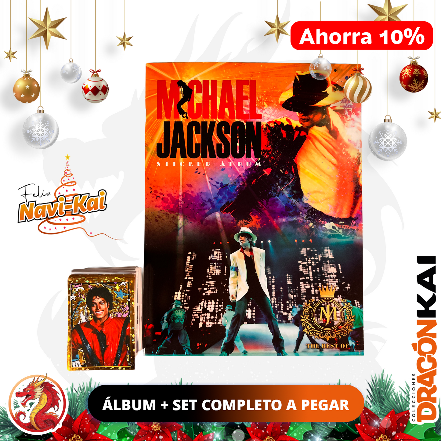 Álbum Michael Jackson + Set completo a pegar