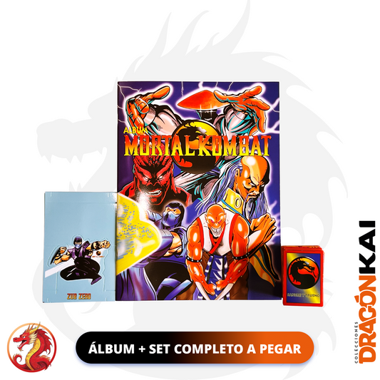 Álbum Mortal Kombat (Re. Salo) + Set completo a pegar