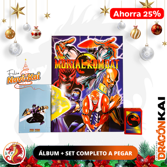 Álbum Mortal Kombat (Re. Salo) + Set completo a pegar