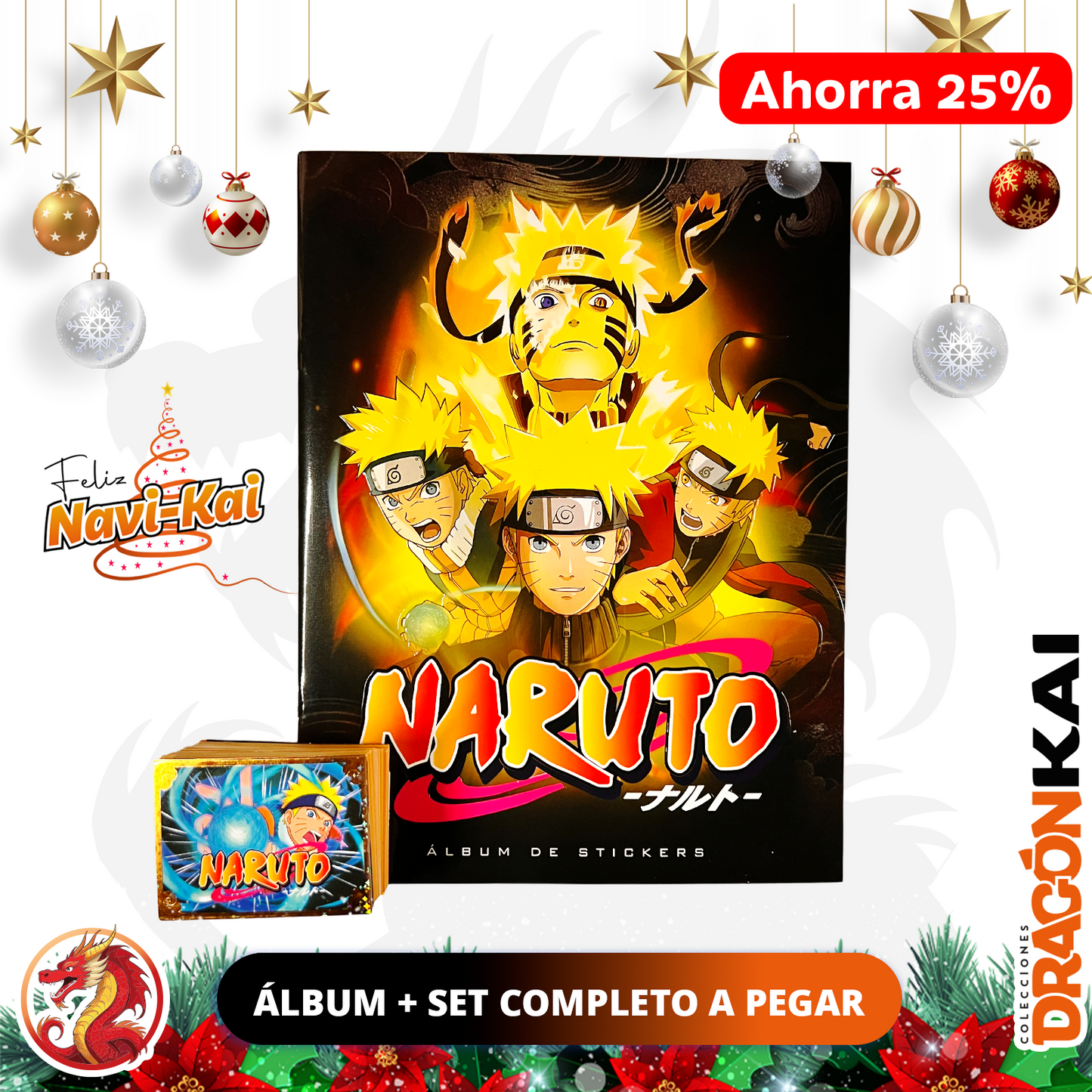 Álbum Naruto + Set completo a pegar