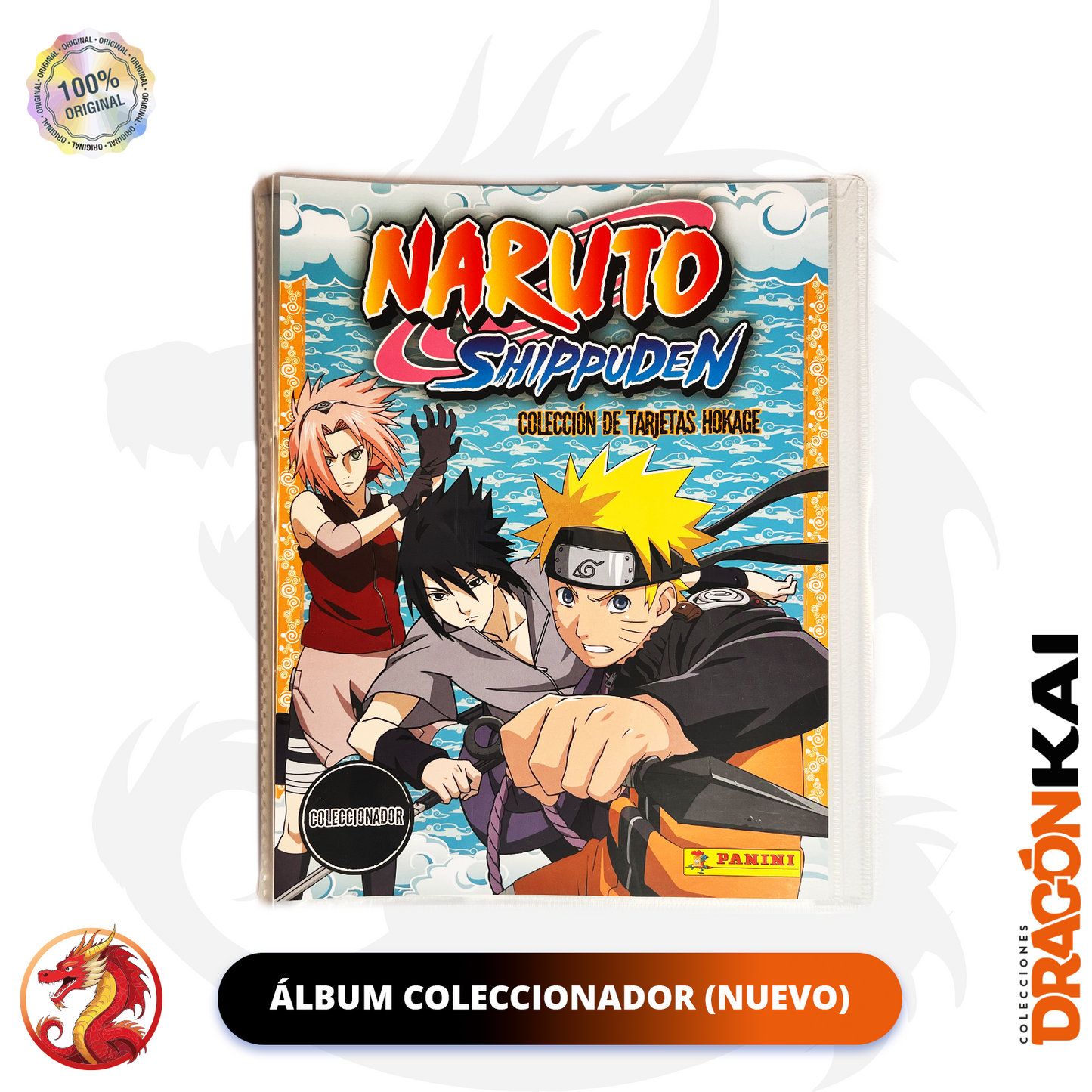 Colección Naruto Shippuden TCG (Panini) Set completo + Álbum Coleccionador