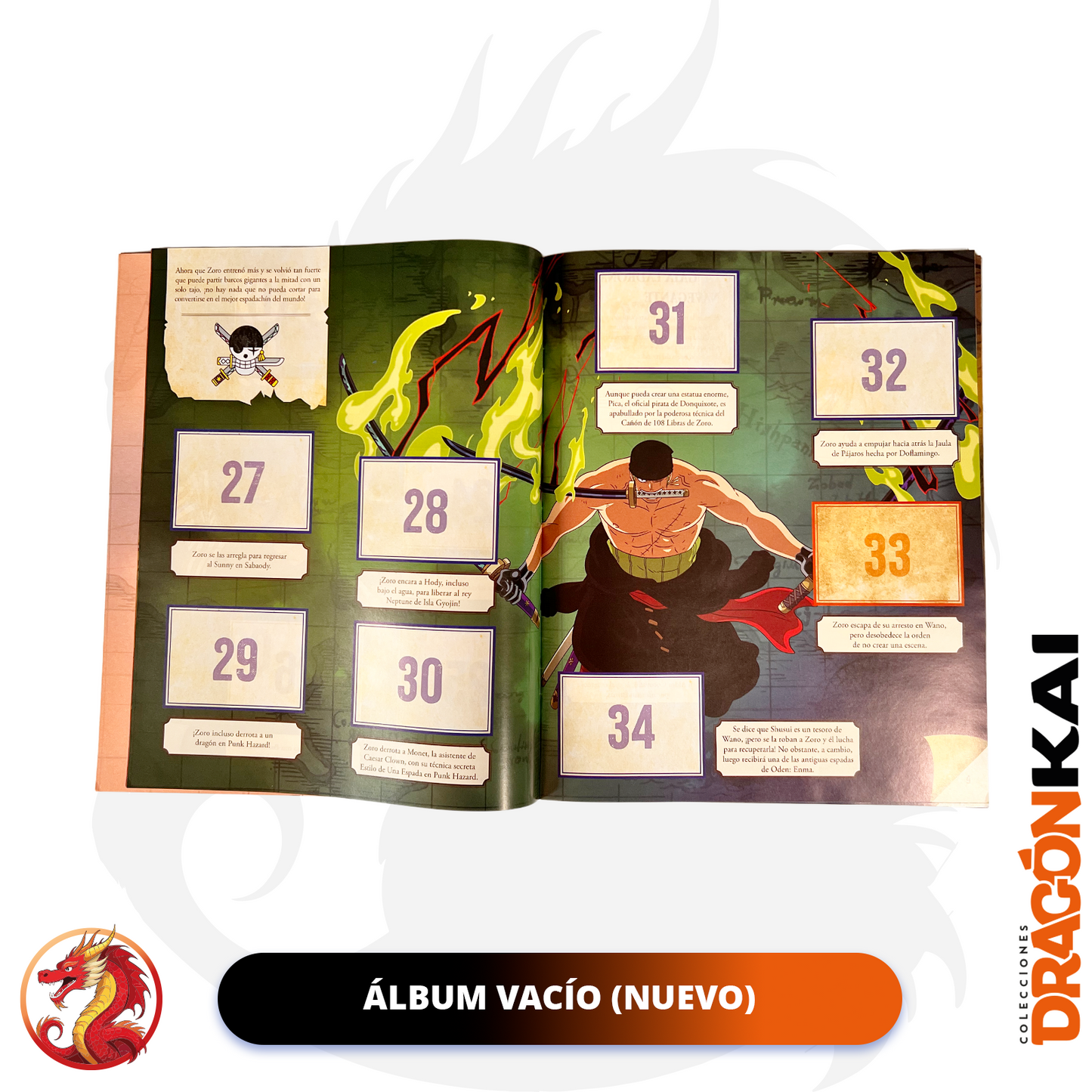 Colección One Piece: Rumbo a Egghead (Panini 2025) Álbum + Blister de 7 sobres