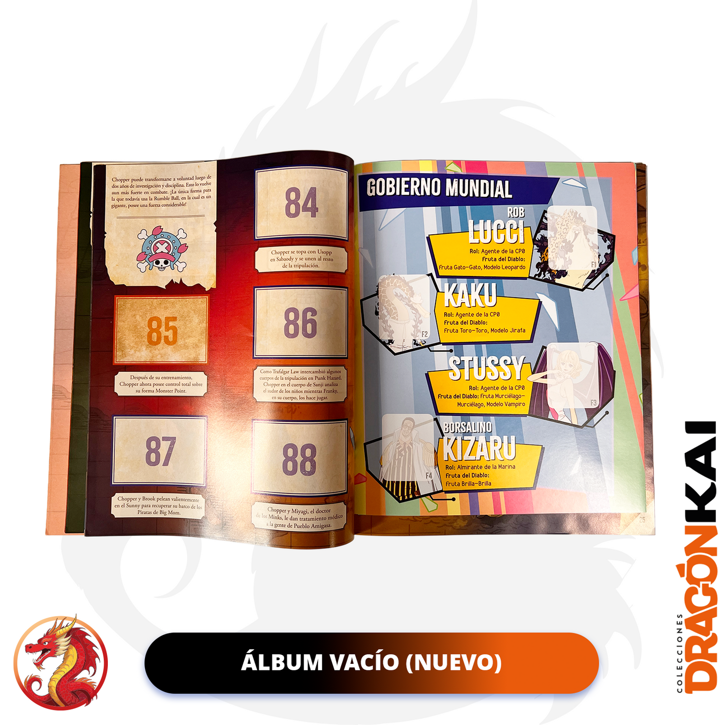 Colección One Piece: Rumbo a Egghead (Panini 2025) Álbum + Blister de 7 sobres
