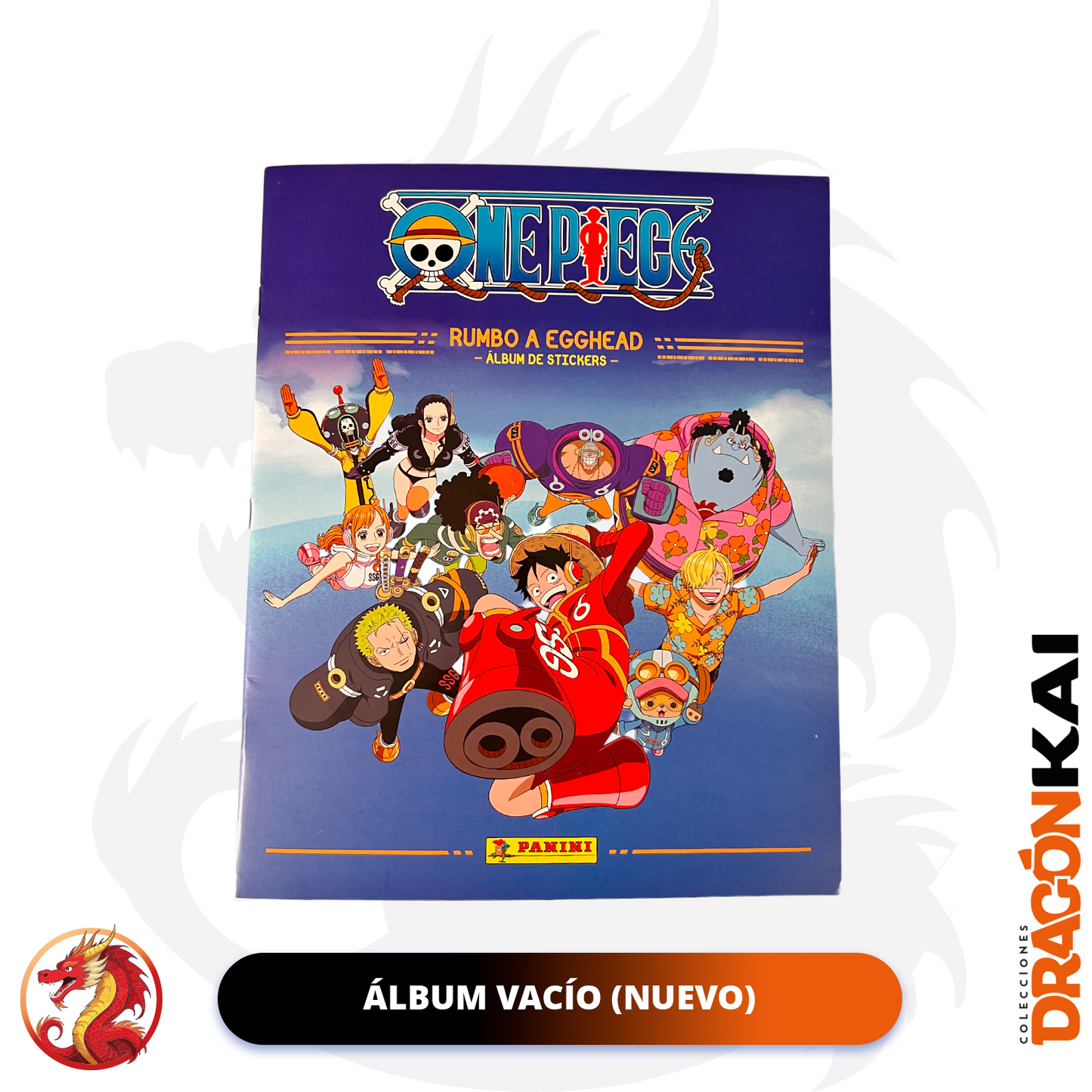 Colección One Piece: Rumbo a Egghead (Panini 2025) Álbum + Blister de 7 sobres