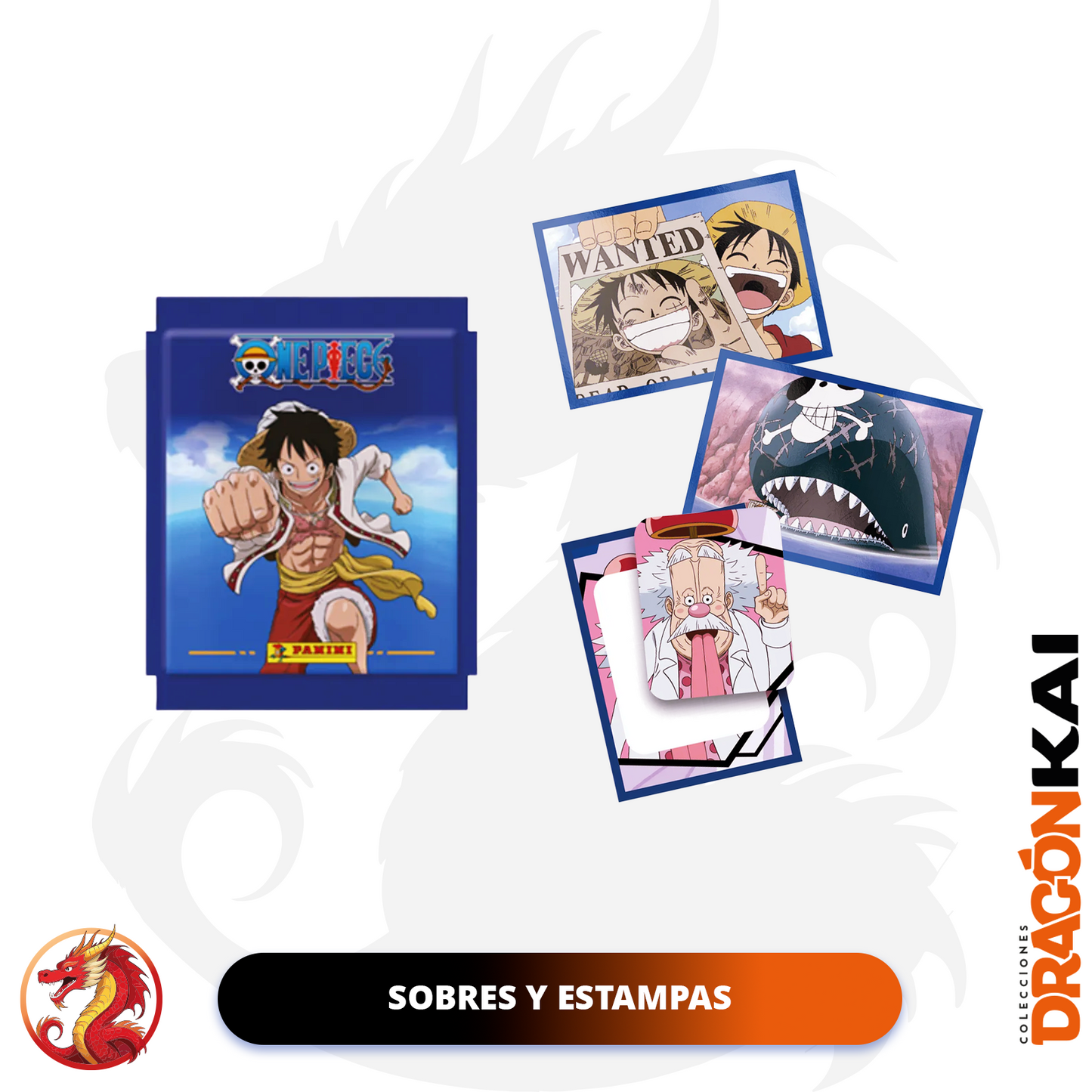 Colección One Piece: Rumbo a Egghead (Panini 2025) Álbum Pasta Dura + Caja de 50 sobres