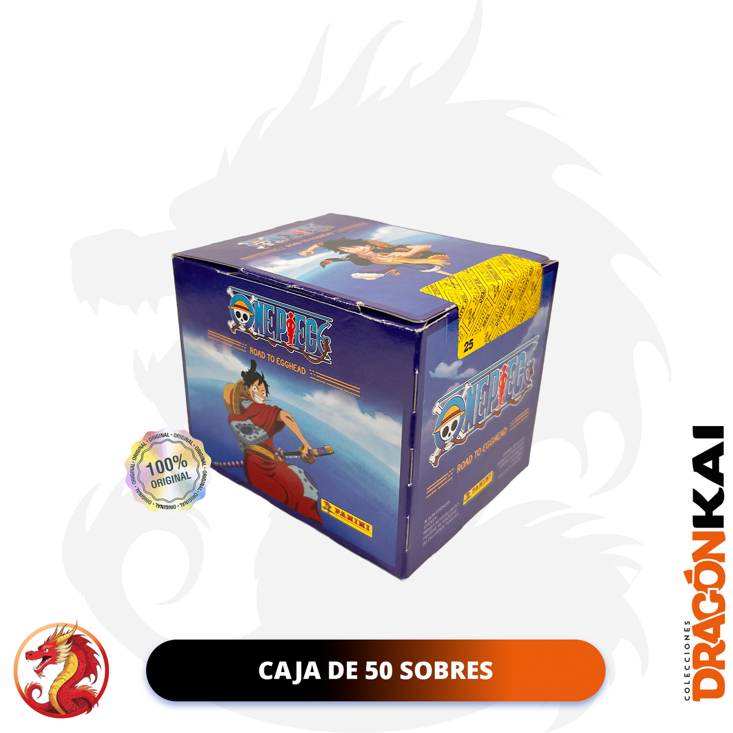 Colección One Piece: Rumbo a Egghead (Panini 2025) Caja de 50 sobres