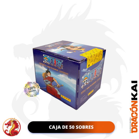 Colección One Piece: Rumbo a Egghead (Panini 2025) Caja de 50 sobres
