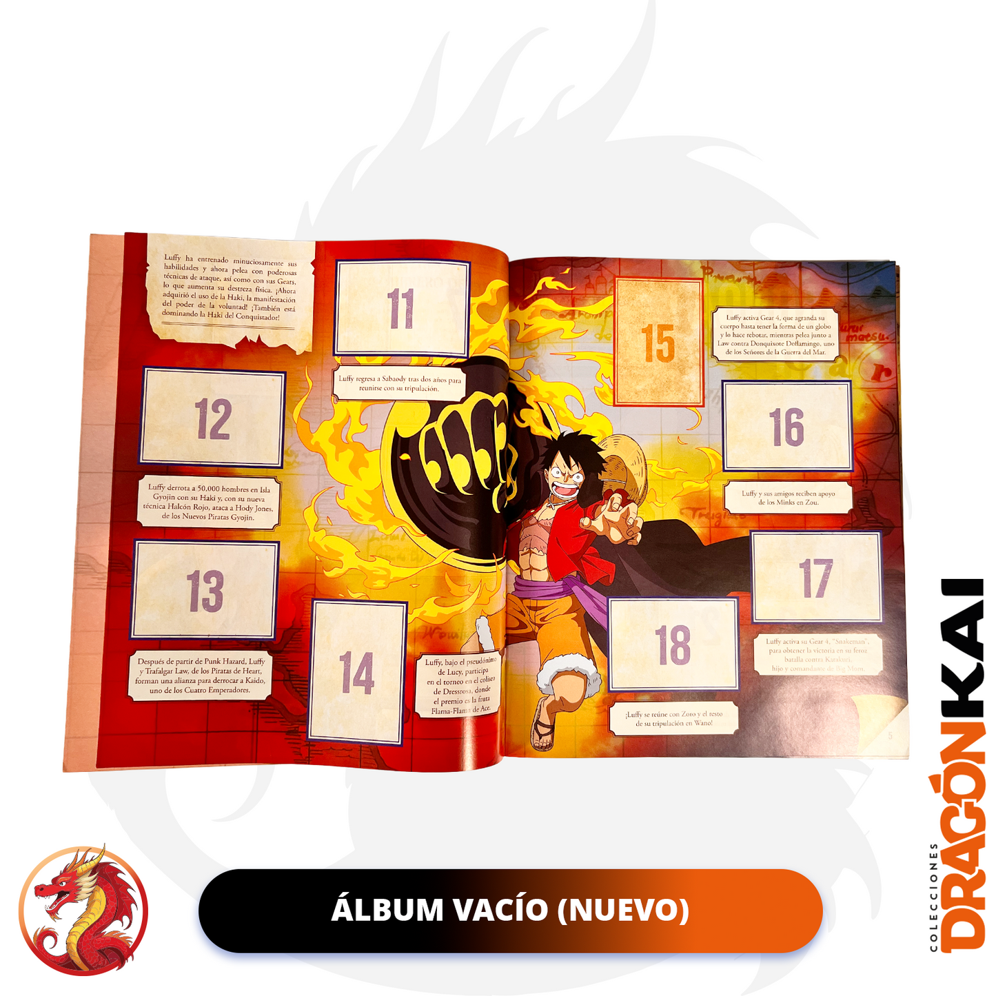 Álbum One Piece: Rumbo a Egghead (Panini 2025) + Set completo a pegar