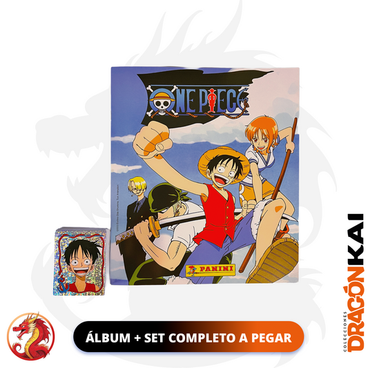 Álbum One Piece (Re. Panini 1999) + Set Completo a pegar