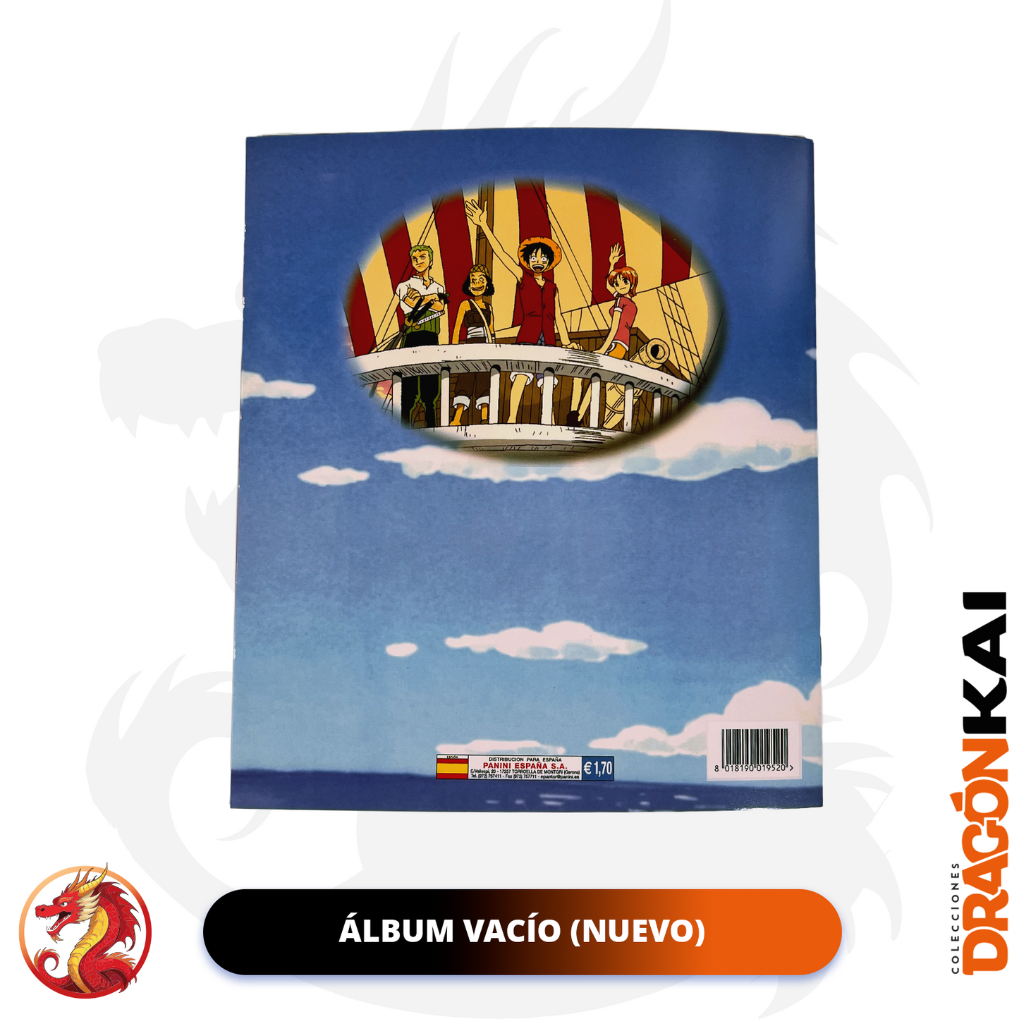 Álbum One Piece (Re. Panini 1999) + Set Completo a pegar