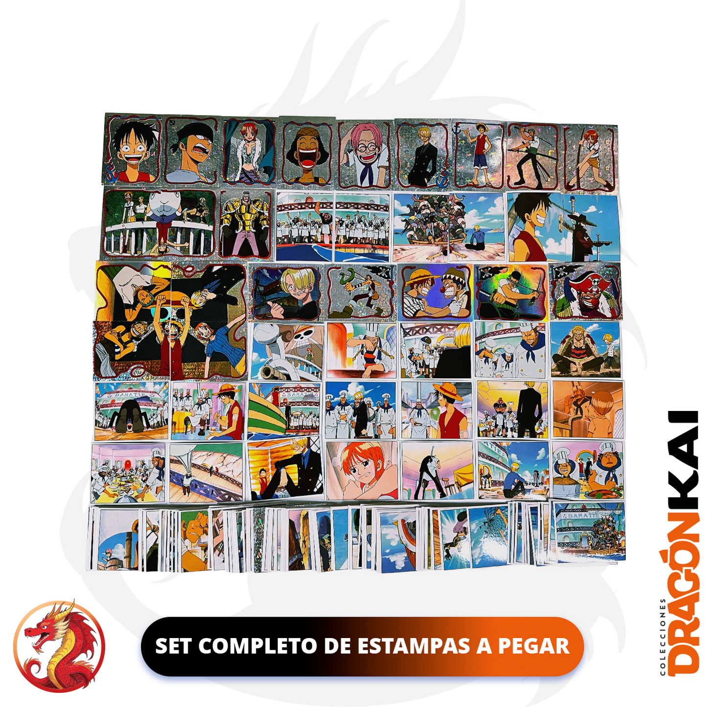Álbum One Piece (Re. Panini 1999) + Set Completo a pegar