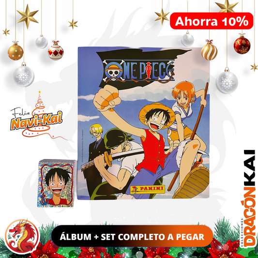 Álbum One Piece (Re. Panini 1999) + Set Completo a pegar