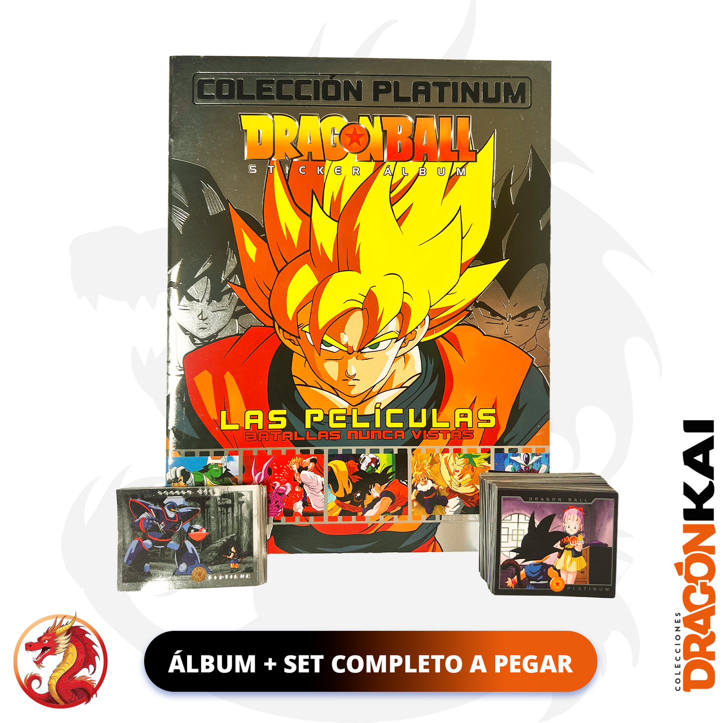 Álbum Dragon Ball Platinum (Re. Salo) + Set completo a pegar