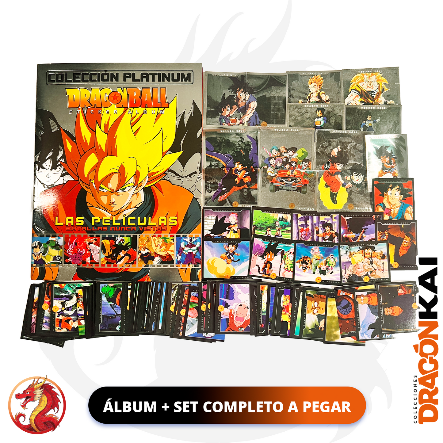 Álbum Dragon Ball Platinum (Re. Salo) + Set completo a pegar