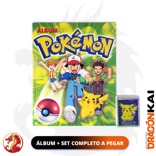 Álbum Pokémon (Re. Navarrete) + Set completo a pegar
