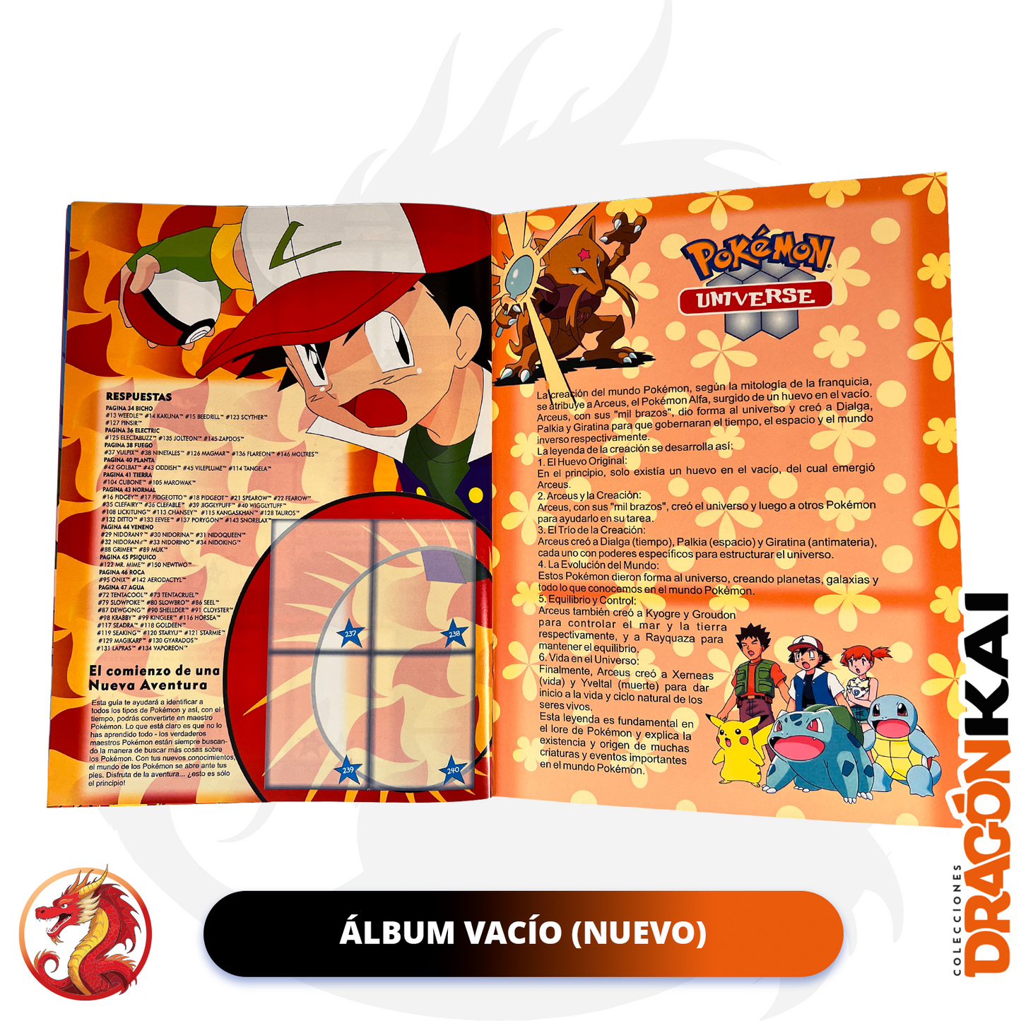 Álbum Pokemon (Re. Merlin UK. 1999) + Set completo a pegar
