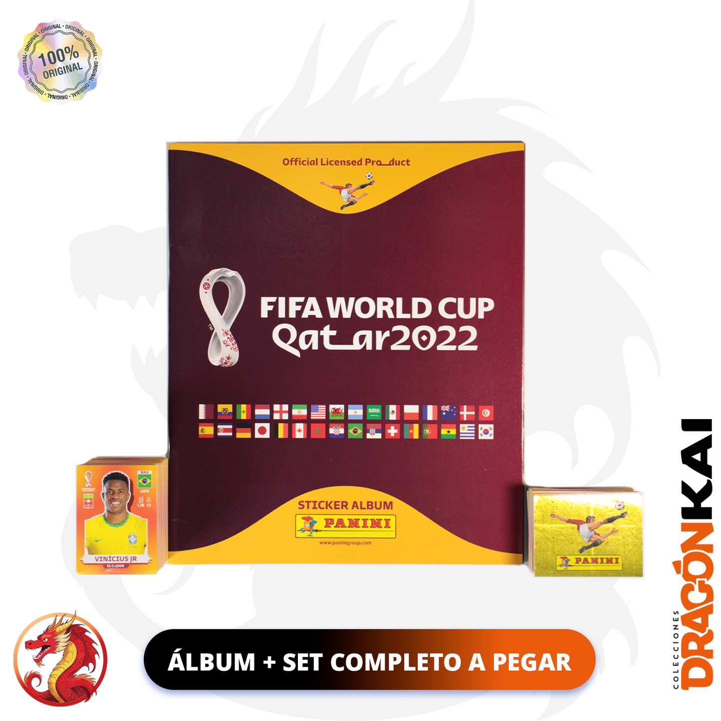 Álbum Qatar 2022 (Panini) + Set completo a pegar