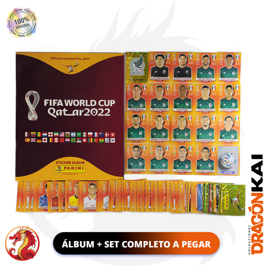 Álbum Qatar 2022 (Panini) + Set completo a pegar