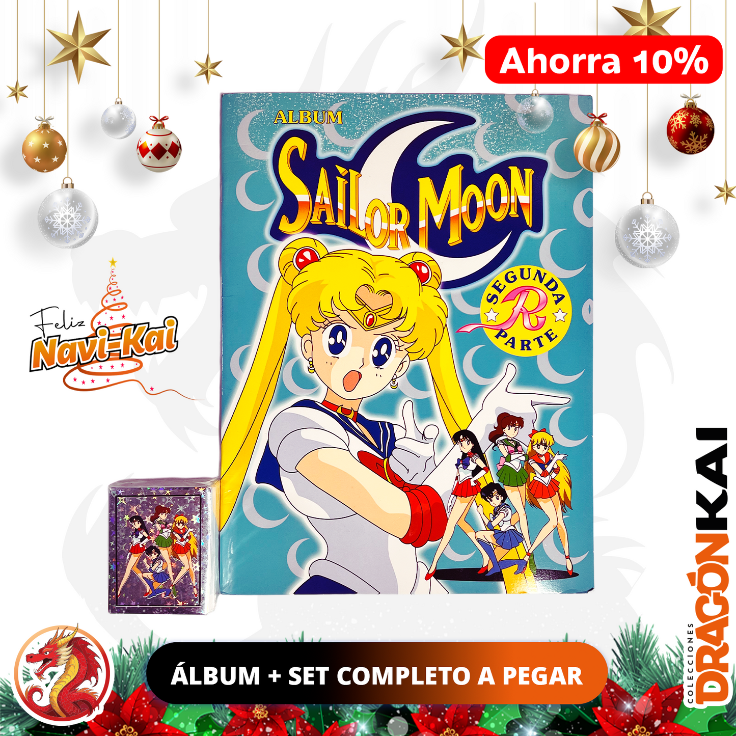 Álbum Sailor Moon R (Re. Salo) + Set completo a pegar
