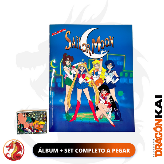 Álbum Sailor Moon (Re. Navarrete) + Set completo a pegar