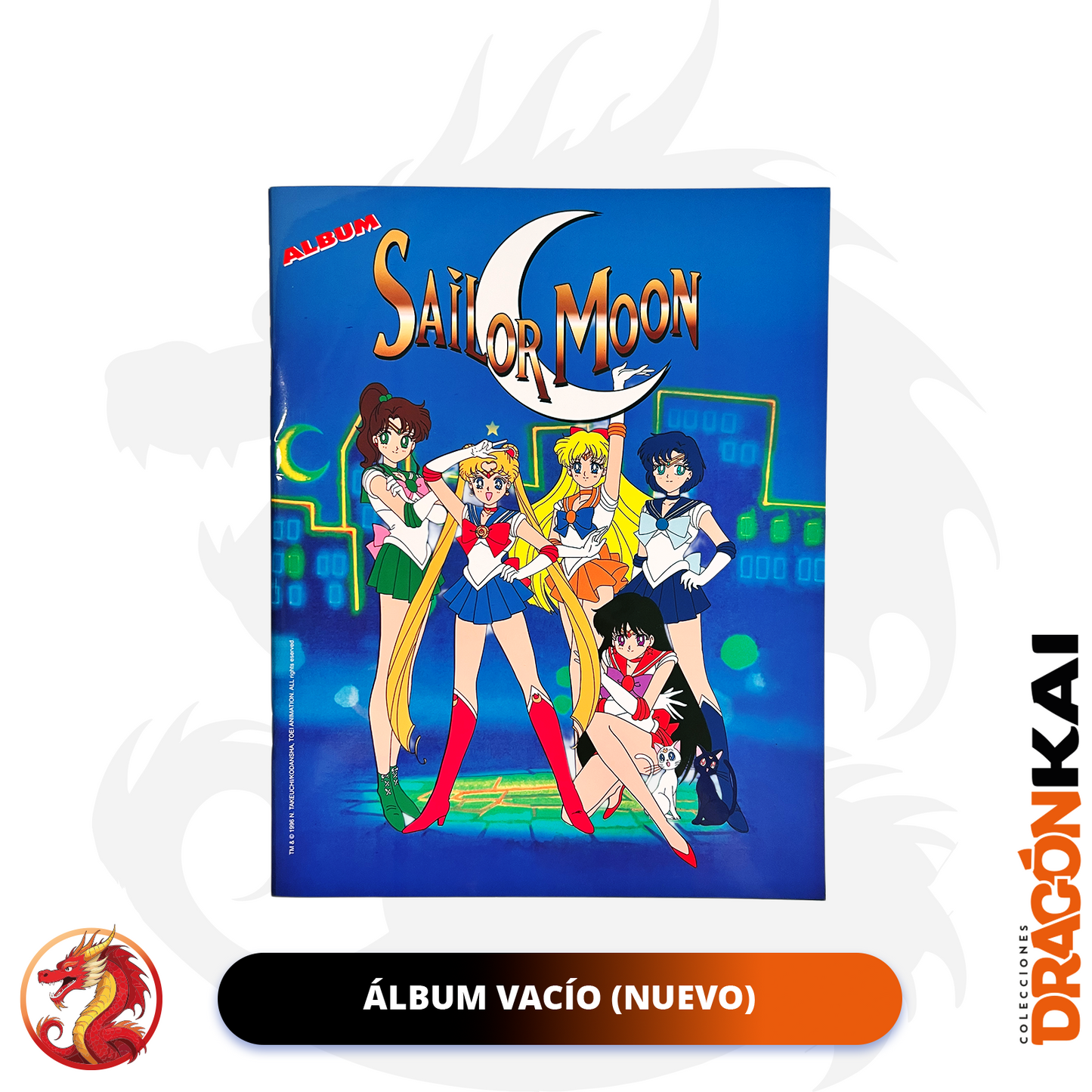 Álbum Sailor Moon (Re. Navarrete) + Set completo a pegar