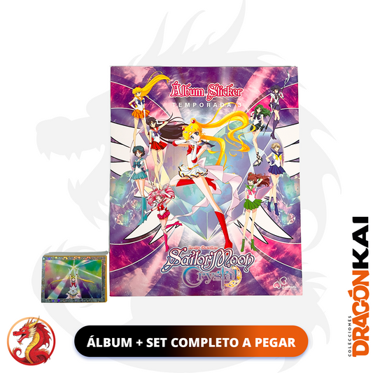Álbum Sailor Moon Crystal 3 + Set completo a pegar