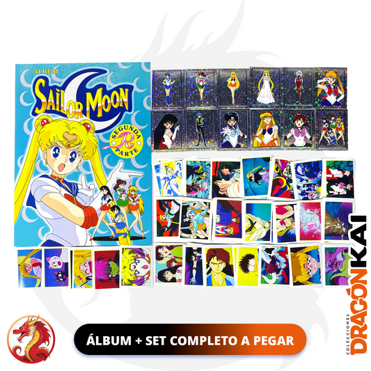 Álbum Sailor Moon R (Re. Salo) + Set completo a pegar