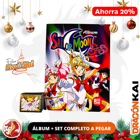 Álbum Sailor Moon Super S (Re. Salo) + Set completo a pegar