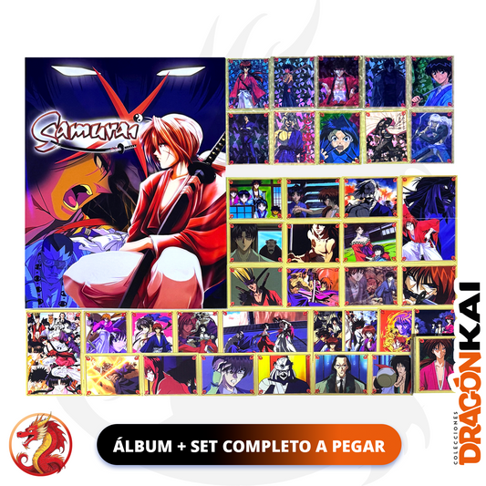 Álbum Samurai X (Re. Salo) + Set completo a pegar