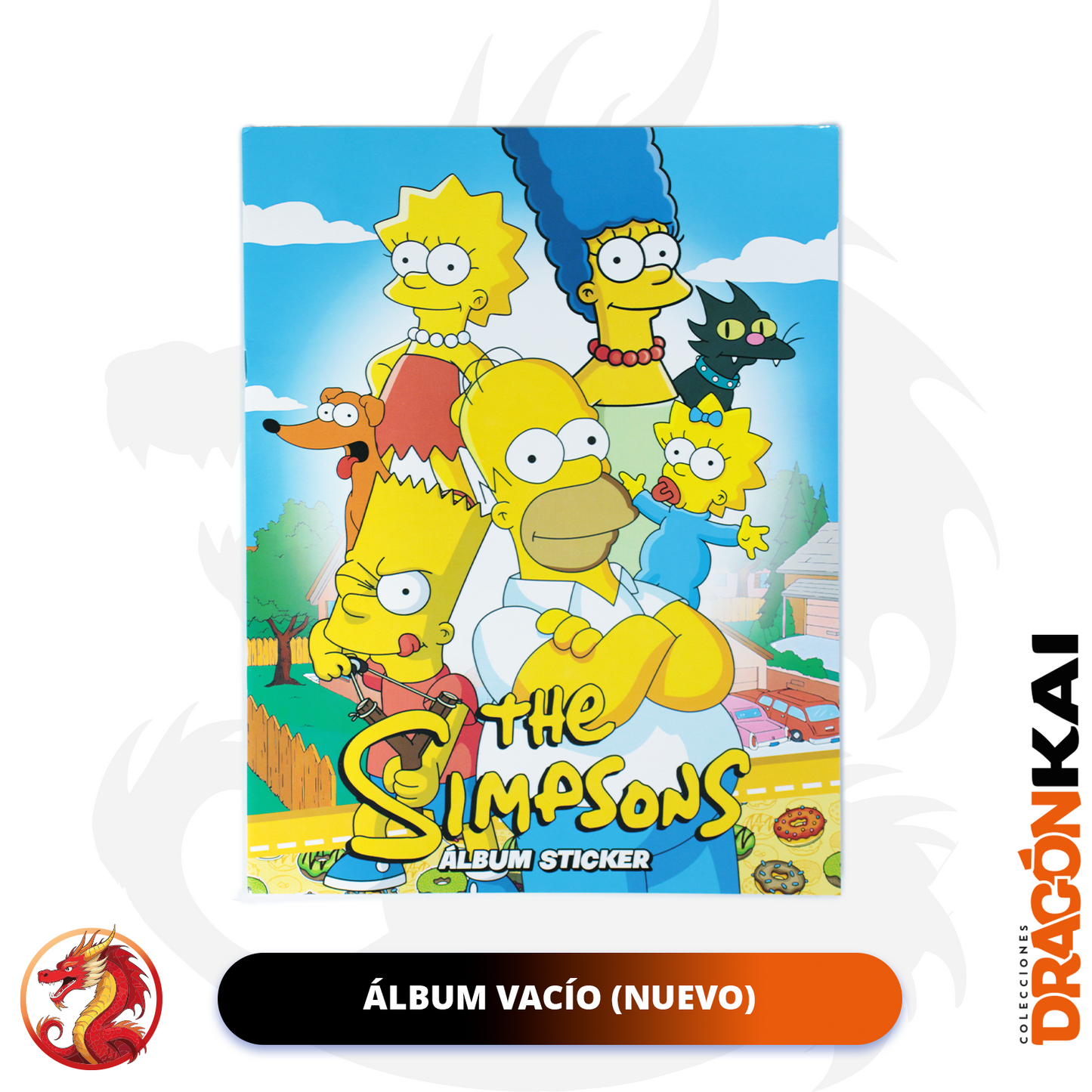 Álbum Los Simpsons + Set completo a pegar