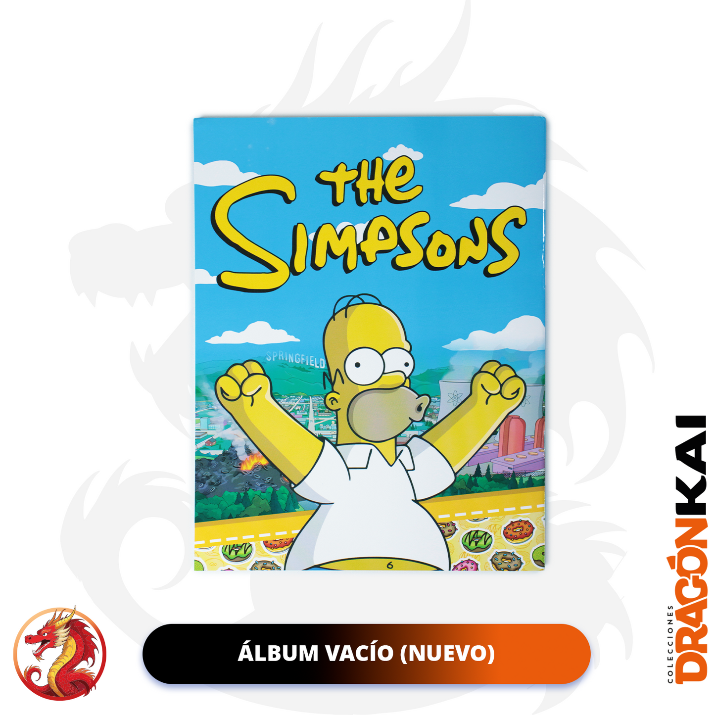Álbum Los Simpsons + Set completo a pegar