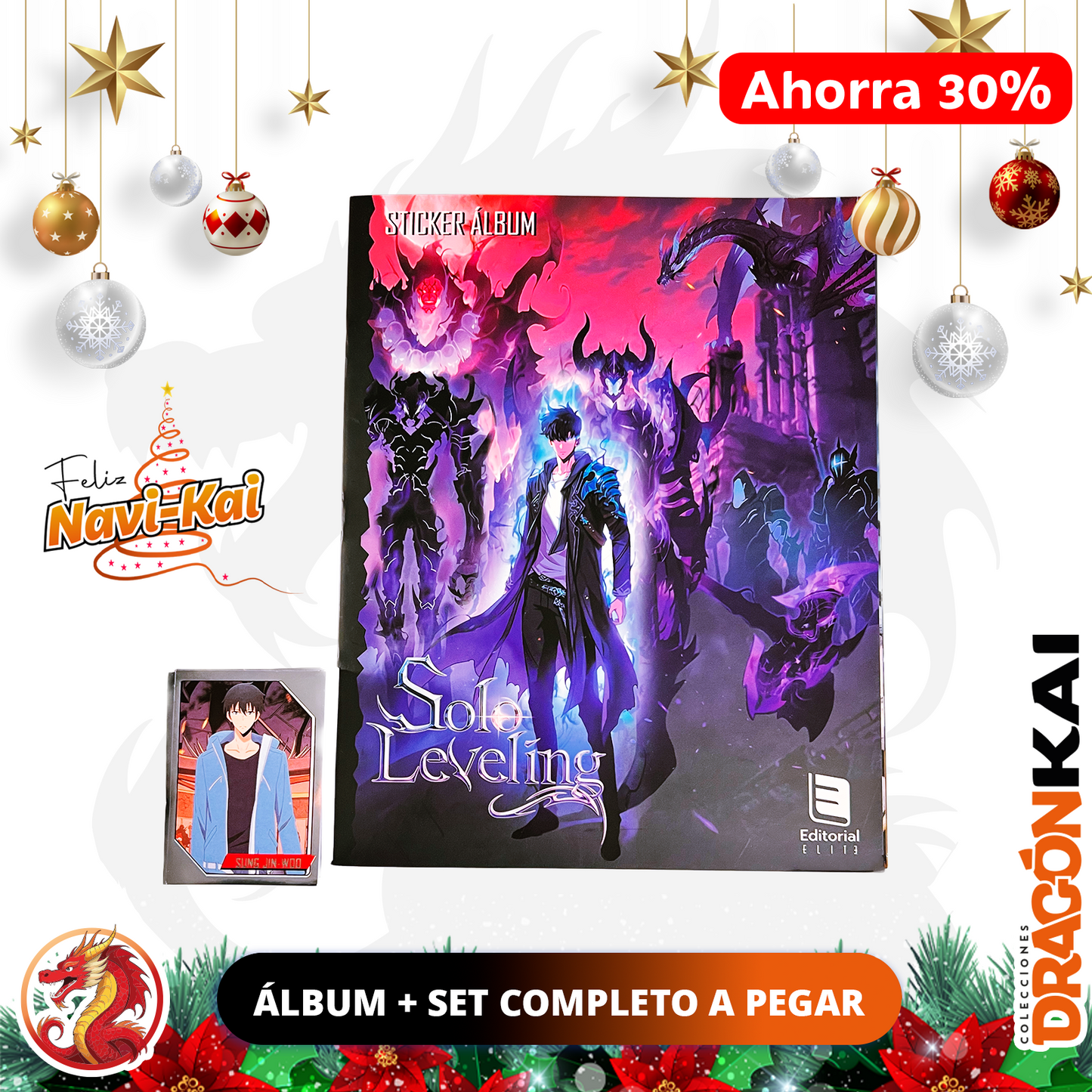 Álbum Solo Leveling + Set completo a pegar